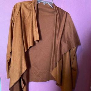 Shein Brown Soft Jacket